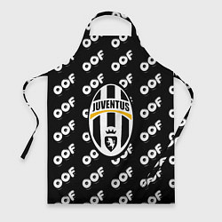 Фартук кулинарный Juventus off pattern, цвет: 3D-принт