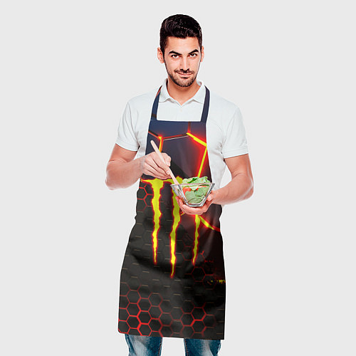 Фартук Monster energy броня краски / 3D-принт – фото 2