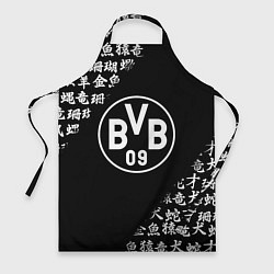 Фартук кулинарный Borussia китайские символы текстура, цвет: 3D-принт