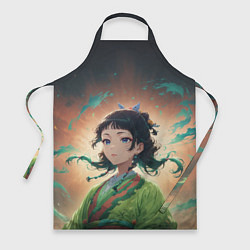 Фартук Маомао на фоне облаков