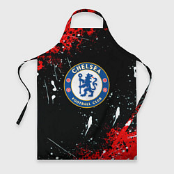 Фартук кулинарный Chelsea брызги красок текстура, цвет: 3D-принт