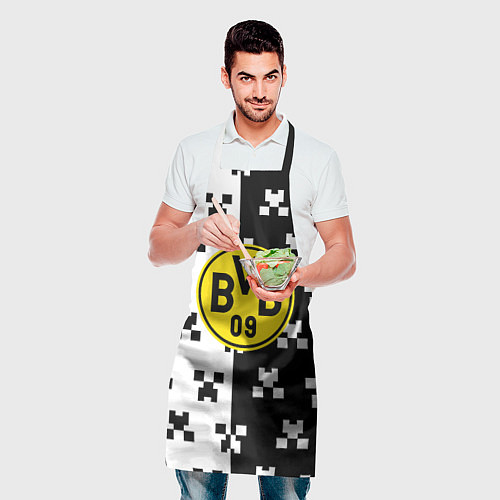 Фартук Borussia pattern minecraft / 3D-принт – фото 2