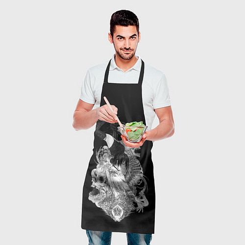 Фартук Резе демон бомба Человек бензопила / 3D-принт – фото 2