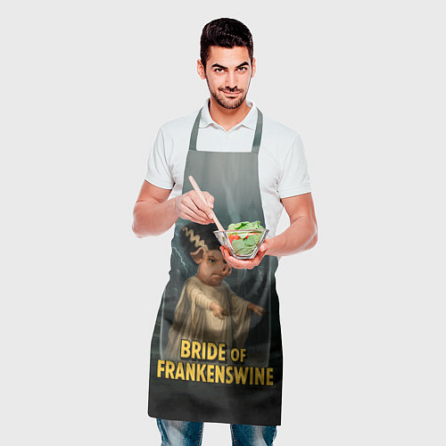 Фартук Франкенштейн свинья невеста / 3D-принт – фото 2