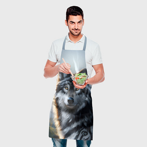 Фартук Морда волка - Россия / 3D-принт – фото 2