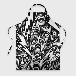 Фартук Lightnings and faces - ai art fantasy