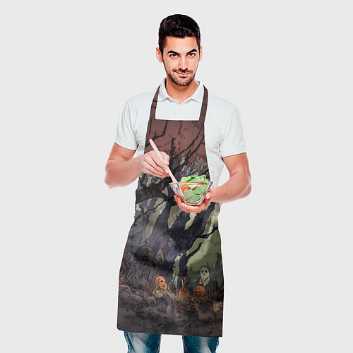 Фартук Призрачный лес / 3D-принт – фото 2