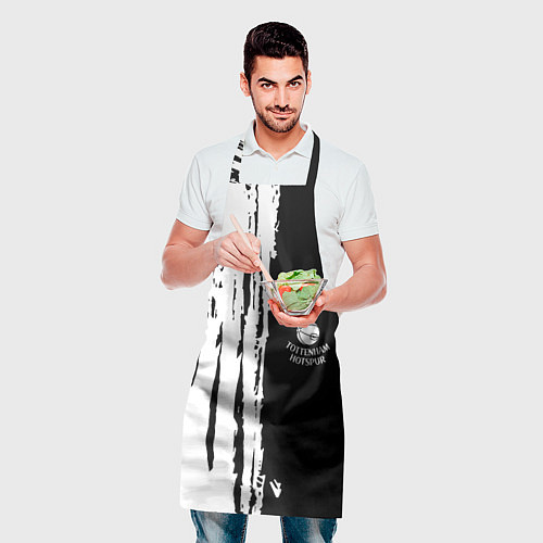 Фартук Tottenham Hotspur белые краски / 3D-принт – фото 2