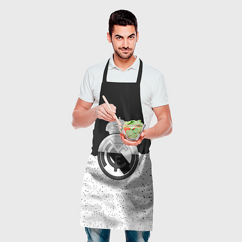 Фартук Реал Мадрид лого ночь текстура / 3D-принт – фото 2