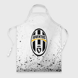 Фартук кулинарный Juventus краски текстура всплеск, цвет: 3D-принт
