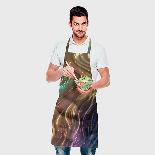 Фартук Сморщенные складочки жидкости / 3D-принт – фото 2