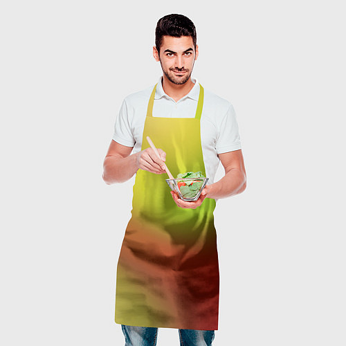 Фартук Color multicolored gradient / 3D-принт – фото 2