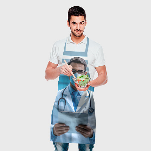 Фартук Медицинский специалист / 3D-принт – фото 2