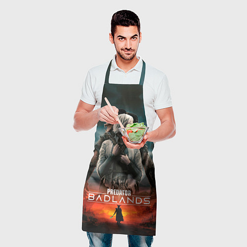 Фартук Главные герои Хищник планета смерти / 3D-принт – фото 2