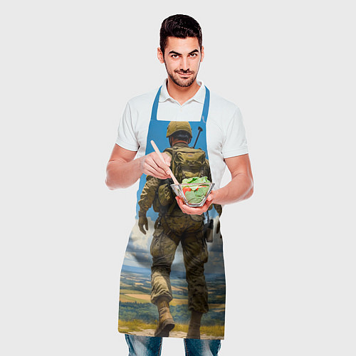 Фартук Страж-военный горизонта / 3D-принт – фото 2