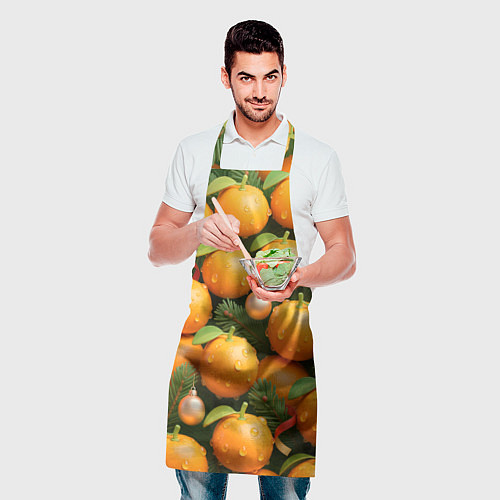 Фартук Мандариновое настроение / 3D-принт – фото 2