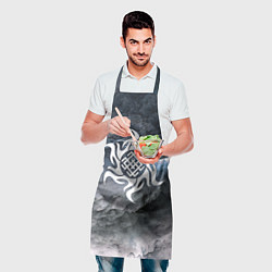 Фартук кулинарный Славянский символ оберег белобог, цвет: 3D-принт — фото 2