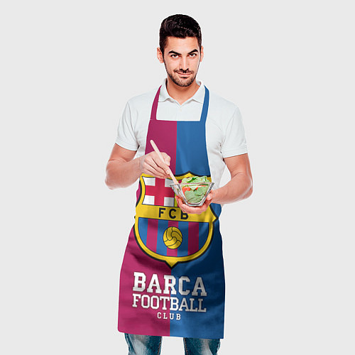 Фартук Barca Football / 3D-принт – фото 2