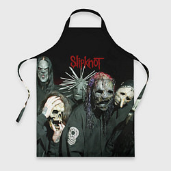 Фартук кулинарный Slipknot, цвет: 3D-принт