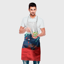 Фартук кулинарный Триколор РФ, цвет: 3D-принт — фото 2