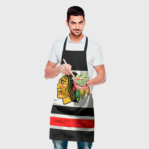 Фартук Chicago Blackhawks / 3D-принт – фото 2