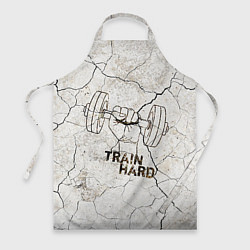 Фартук кулинарный Train hard, цвет: 3D-принт