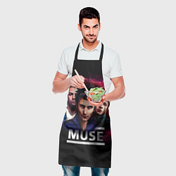 Фартук кулинарный Muse Band, цвет: 3D-принт — фото 2