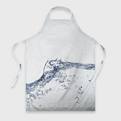 Фартук кулинарный Белая вода, цвет: 3D-принт