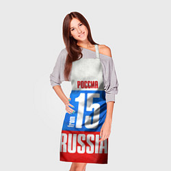Фартук кулинарный Russia: from 15, цвет: 3D-принт — фото 2