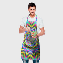 Фартук кулинарный Красочная иллюзия, цвет: 3D-принт — фото 2