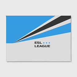 Холст прямоугольный ESL league, цвет: 3D-принт — фото 2