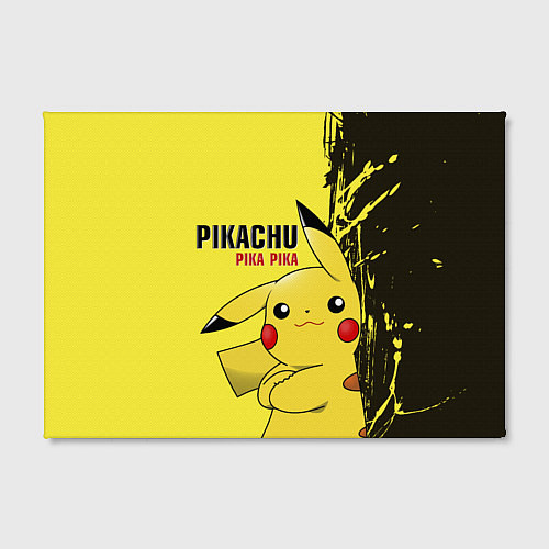 Картина прямоугольная Pikachu Pika Pika / 3D-принт – фото 2