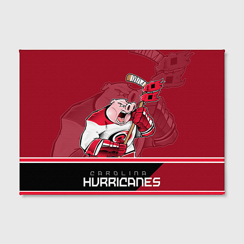 Картина прямоугольная Carolina Hurricanes / 3D-принт – фото 2