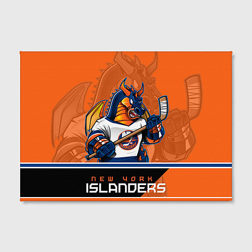 Картина прямоугольная New York Islanders / 3D-принт – фото 2