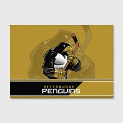Холст прямоугольный Pittsburgh Penguins, цвет: 3D-принт — фото 2