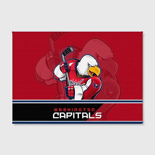 Картина прямоугольная Washington Capitals / 3D-принт – фото 2