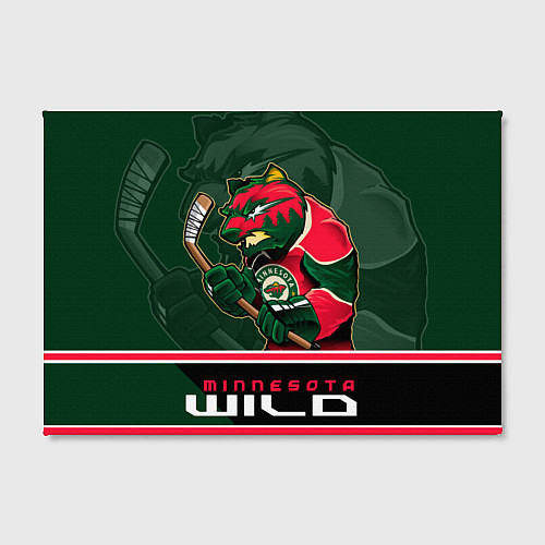 Картина прямоугольная Minnesota Wild / 3D-принт – фото 2