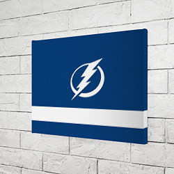 Холст прямоугольный Tampa Bay Lightning, цвет: 3D-принт — фото 2