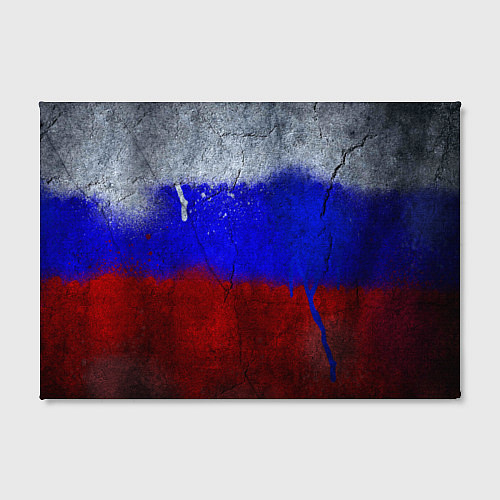 Картина прямоугольная Русский триколор / 3D-принт – фото 2