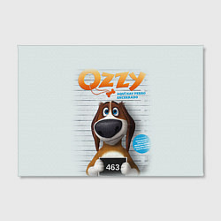 Холст прямоугольный Ozzy Dog, цвет: 3D-принт — фото 2