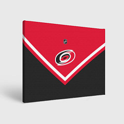 Холст прямоугольный NHL: Carolina Hurricanes, цвет: 3D-принт