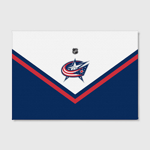 Картина прямоугольная NHL: Columbus Blue Jackets / 3D-принт – фото 2