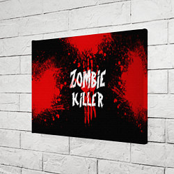 Холст прямоугольный Zombie Killer, цвет: 3D-принт — фото 2
