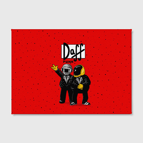 Картина прямоугольная Daff Punk / 3D-принт – фото 2
