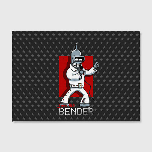 Картина прямоугольная Bender Presley / 3D-принт – фото 2