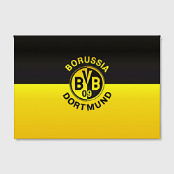 Холст прямоугольный Borussia Dortmund FC, цвет: 3D-принт — фото 2