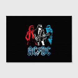 Холст прямоугольный AC/DC: Ice & Fire, цвет: 3D-принт — фото 2