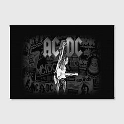 Холст прямоугольный AC/DC: Rock You, цвет: 3D-принт — фото 2