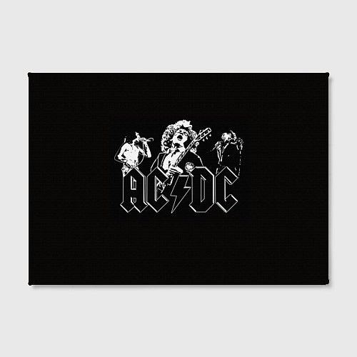 Картина прямоугольная AC/DC: Mono / 3D-принт – фото 2