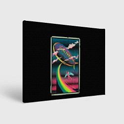 Холст прямоугольный Led Zeppelin: Colour Fly, цвет: 3D-принт